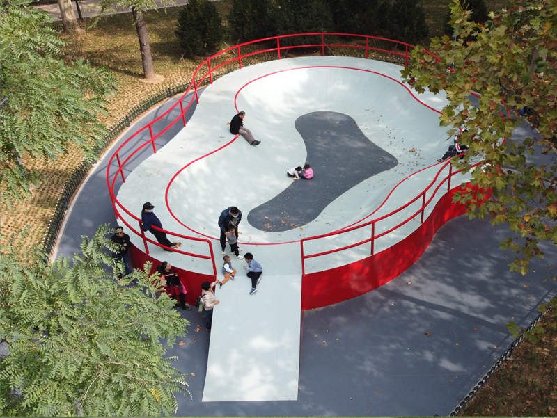 山東省淄博市人民公園極限運(yùn)動(dòng)場(chǎng)（碗池）