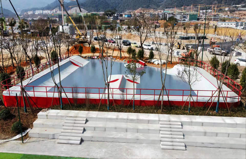 福建省龍巖市數(shù)字產(chǎn)業(yè)園極限運(yùn)動(dòng)場(chǎng)