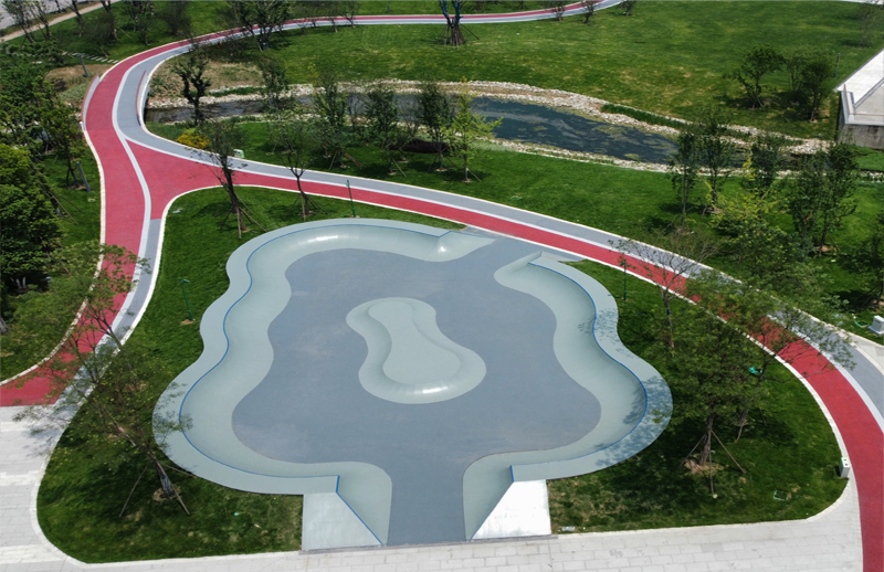四川省德陽(yáng)市綿遠(yuǎn)河生態(tài)公園極限運(yùn)動(dòng)場(chǎng)