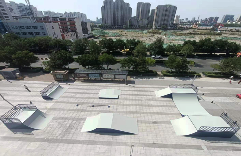 陜西省榆林市領(lǐng)航國際廣場極限運(yùn)動(dòng)場