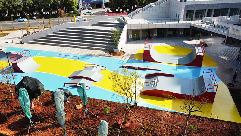 云南省昆明市南塘公園極限運(yùn)動(dòng)場(chǎng)(街區(qū))