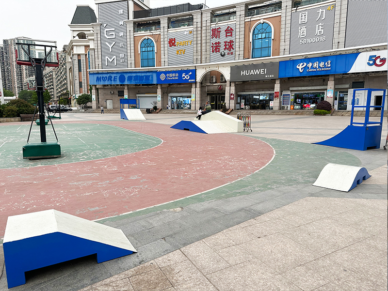 江蘇省輪滑阻攔隊(duì)南京訓(xùn)練基地極限運(yùn)動場