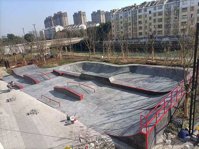 浙江省嘉興市萬朵城體育公園極限運動場