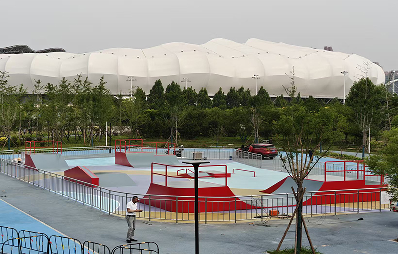 河北省衡水市奧體中心公園極限運(yùn)動(dòng)場(chǎng)